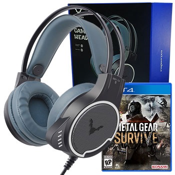 Audifono Juego Online Gh1-Tj + Juego Metal Gear Survive 